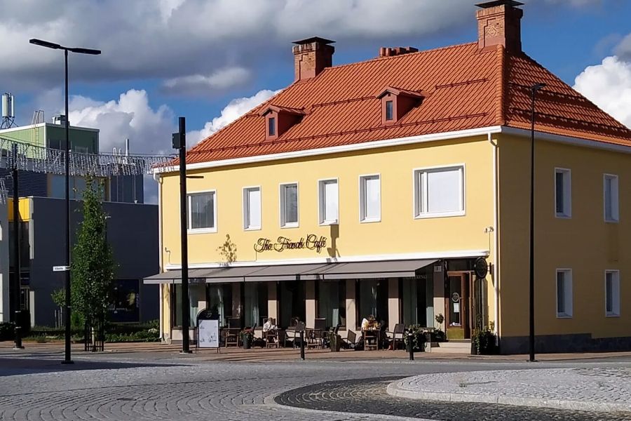 Kahvilan terassimarkiisi